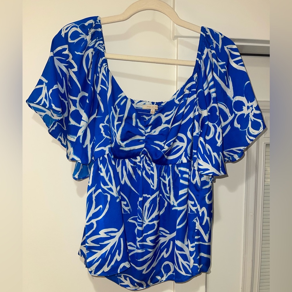 Blue Boutique Blouse - size L
